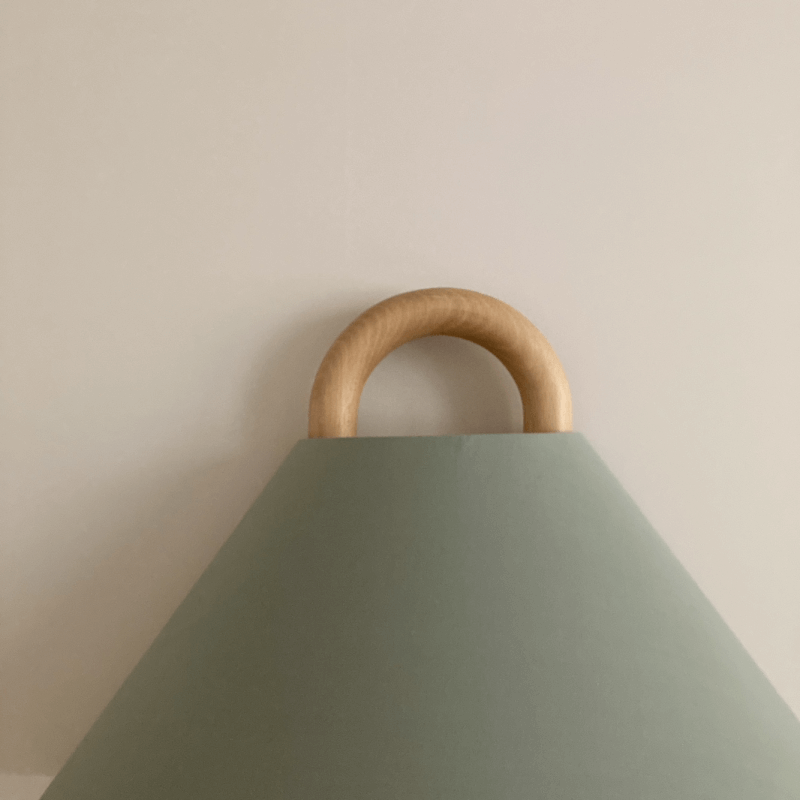 Wall Sconce Light Fixture in Solid Wood – Elegant Half-Moon Design for Cozy Ambiance 6