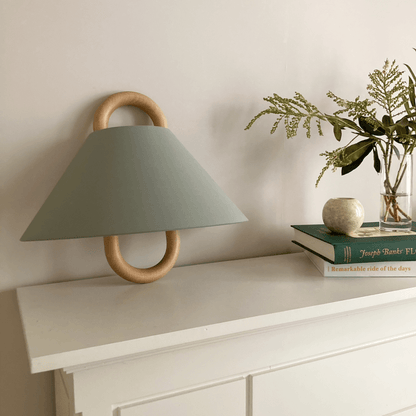 Wall Sconce Light Fixture in Solid Wood – Elegant Half-Moon Design for Cozy Ambiance 18