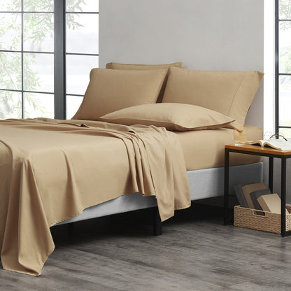 Luxurious Cooling Bamboo Viscose Sheet Set – Breathable, Hypoallergenic, and Moisture-Wicking 7