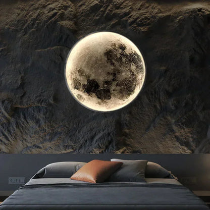 Slim LED Wall Light with Dimmable Function and Remote Control – Modern Iron Design 2
