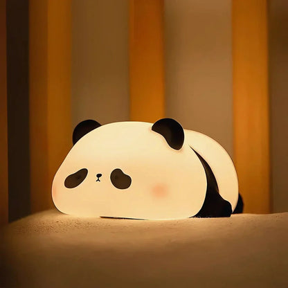 Soft and Squishy Night Light for Kids – Rechargeable Silicone Bedside Lamp with Touch Control 5