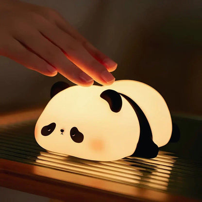 Soft and Squishy Night Light for Kids – Rechargeable Silicone Bedside Lamp with Touch Control 18