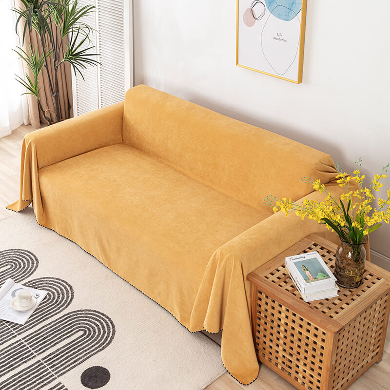 Waterproof Couch Cover – Thick Cord Blend Sofa Protector for Pets and Kids 7