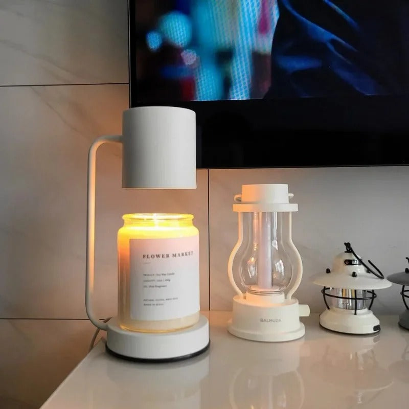 Candle Warmer Lamp with Soft Light and Elegant Design – 2-in-1 Decorative Table Lamp 4