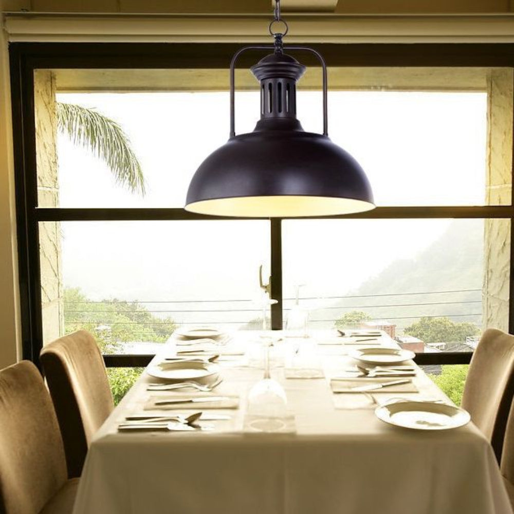 Modern Metal Pendant Light with Sculptural Design – Available in Two Sizes and Multiple Colors 5