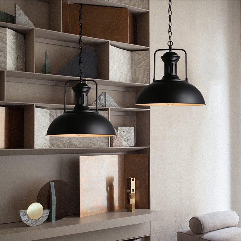 Modern Metal Pendant Light with Sculptural Design – Available in Two Sizes and Multiple Colors 9