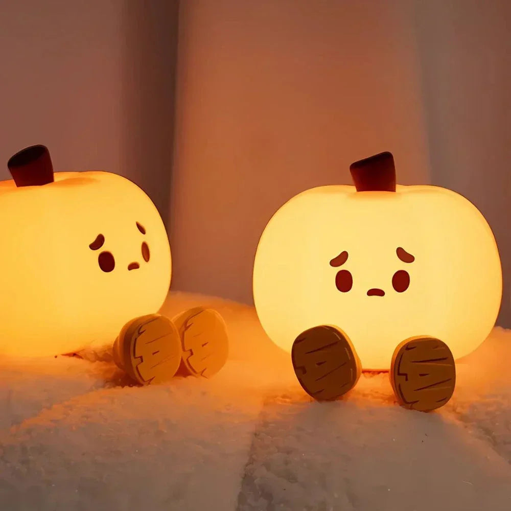 Soft and Squishy Night Light for Kids – Rechargeable Silicone Bedside Lamp with Touch Control 16