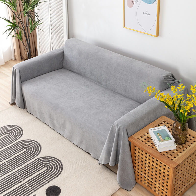Waterproof Couch Cover – Thick Cord Blend Sofa Protector for Pets and Kids 9