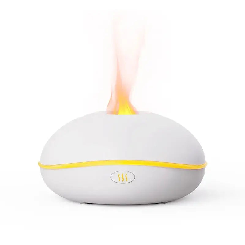 Modern USB Humidifier and Aroma Diffuser with Flame Effect Light – Compact Ultrasonic Design 5