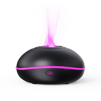 Modern USB Humidifier and Aroma Diffuser with Flame Effect Light – Compact Ultrasonic Design 6
