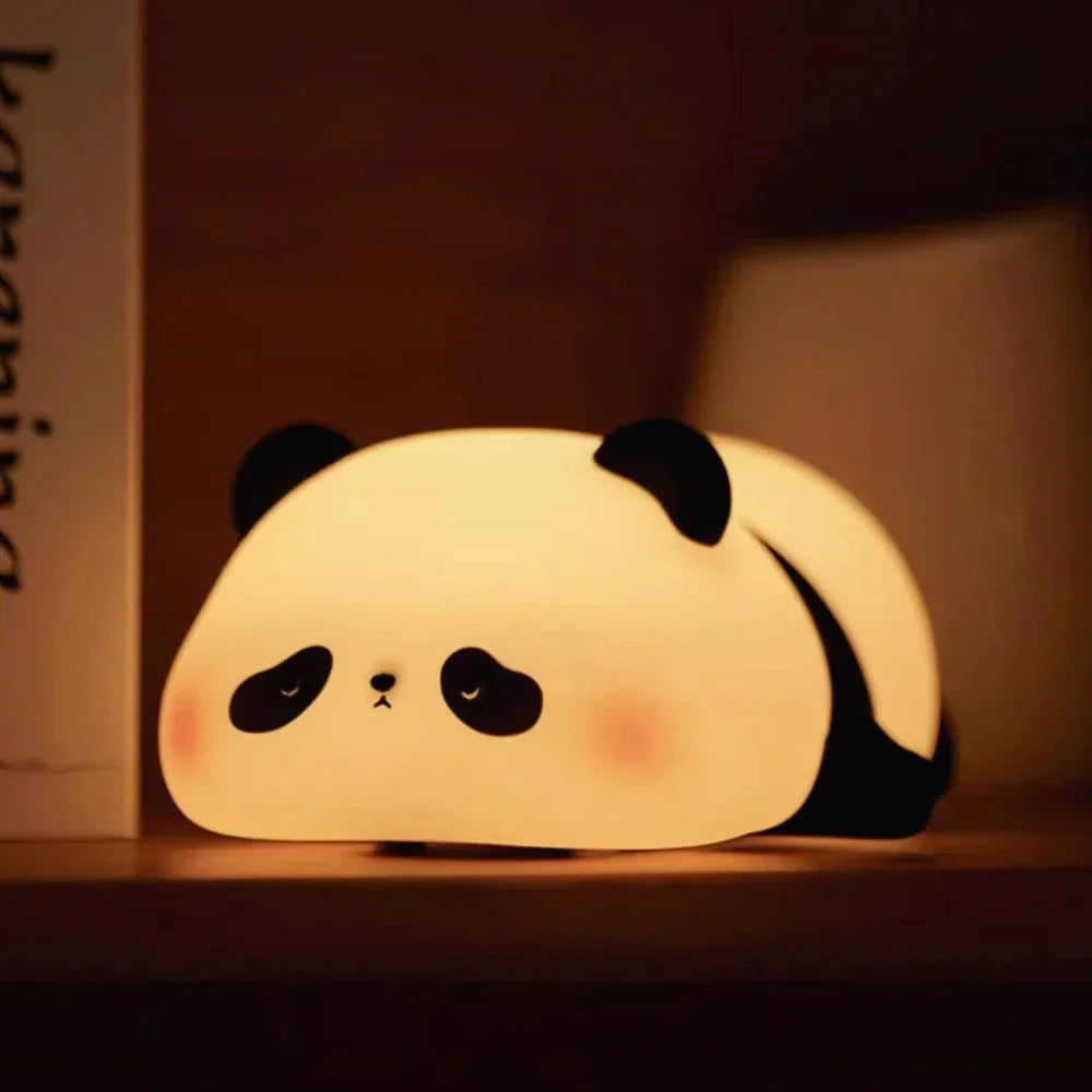 Soft and Squishy Night Light for Kids – Rechargeable Silicone Bedside Lamp with Touch Control 14