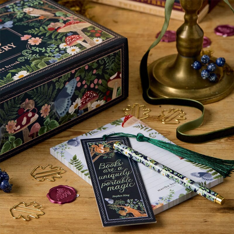 24-Day Writing Stationery Advent Calendar – Enchanted Winter Forest Theme with Unique Gifts 4