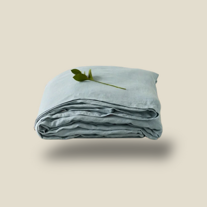 100% Linen Bed Sheet - Breathable, Moisture-Wicking, and Temperature-Regulating for Cozy Sleep 7