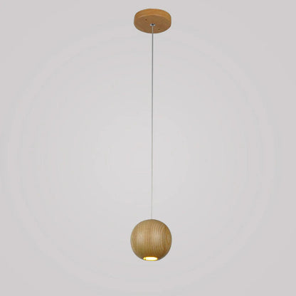 Scandinavian Wooden Pendant Light with Adjustable Height – Modern Vintage Hanging Light for Kitchen Island and Dining Areas 8