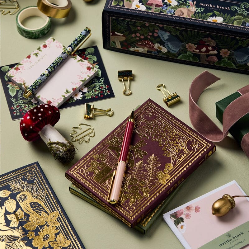 24-Day Writing Stationery Advent Calendar – Enchanted Winter Forest Theme with Unique Gifts 7