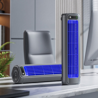 Wireless Rechargeable Fan with 2000mAh Battery – Portable Air Cooler for Desk and Wall Mount 4