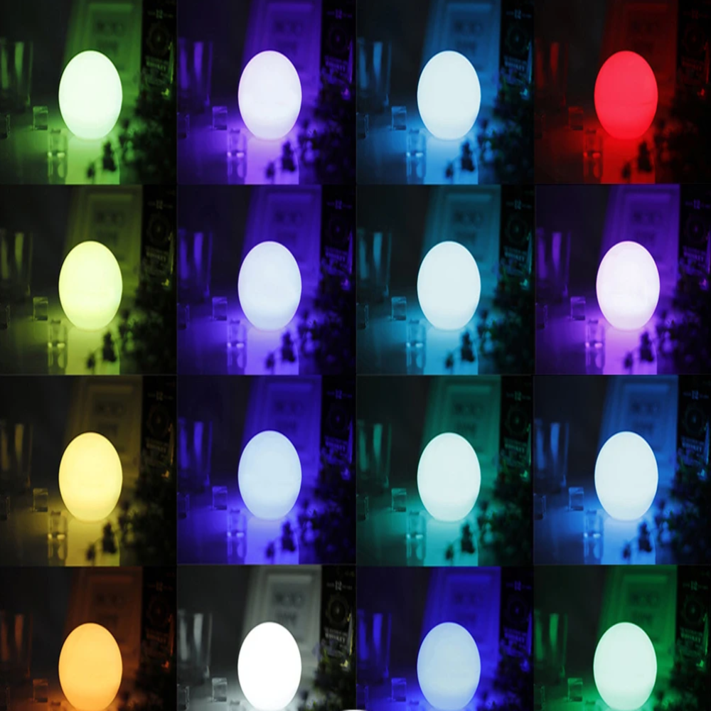 RGB LED Floating Pool Lights - Waterproof Decorative Balls in Various Sizes with Remote Control 10