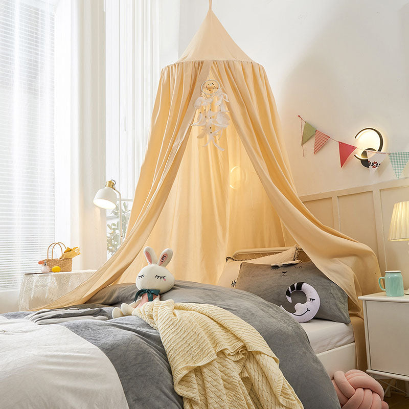 Soft Hanging Canopy for Kids' Room - Dreamveil Bed Canopy for Cozy Reading and Play Area 21
