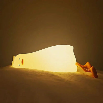 Soft and Squishy Night Light for Kids – Rechargeable Silicone Bedside Lamp with Touch Control 2
