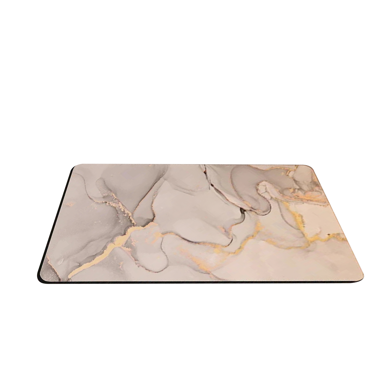 Ultra-Absorbent Anti-Slip Bath Mat - Quick-Drying Diatomaceous Earth and Natural Fiber 1