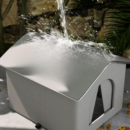 Waterproof Outdoor Cat House for Winter – Insulated and Spacious Shelter 2