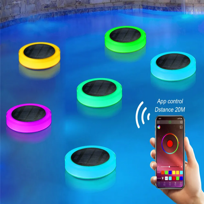 Solurex - RGB-Schwimmende Solar-Poolleuchte