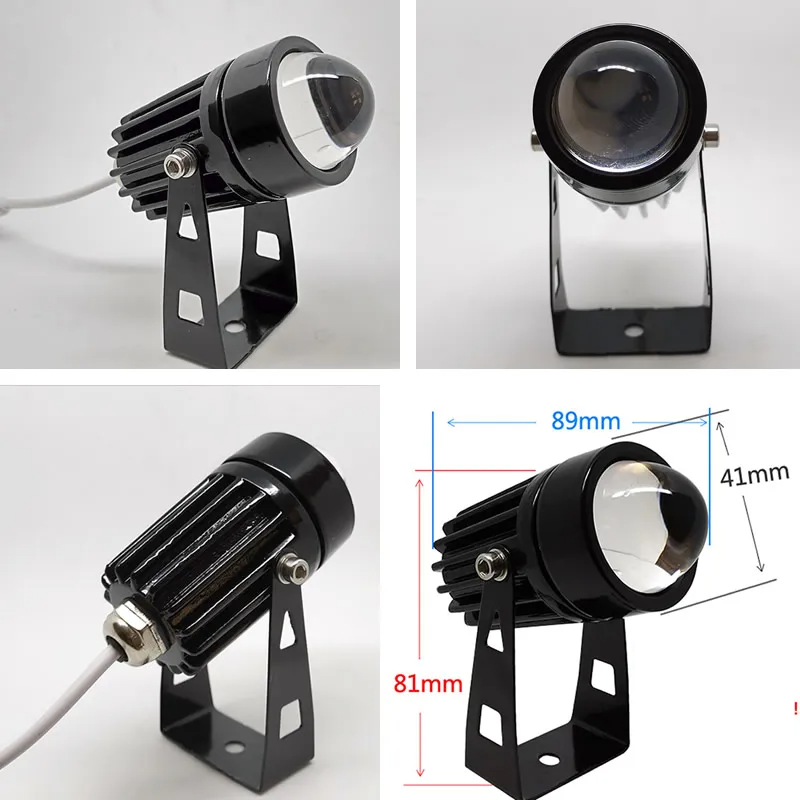 Vionix - RGB-LED-Außenstrahler mit Fernbedienung