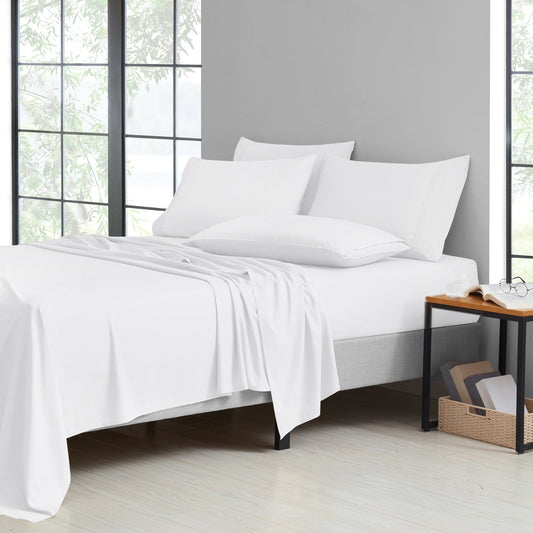 Luxurious Cooling Bamboo Viscose Sheet Set – Breathable, Hypoallergenic, and Moisture-Wicking 1