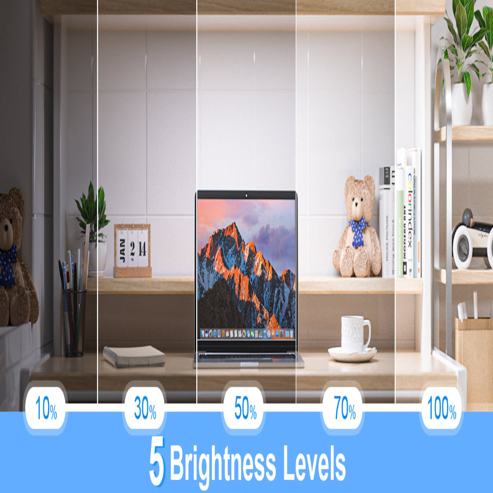Rechargeable Dimmable LED Night Light with 3 Color Modes – Portable Touch Control Lamp 7