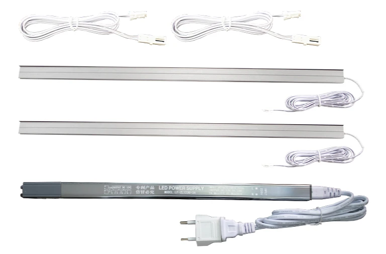 Invisible LED Shelf Lighting – Slim 12V Warm White and Cool White Strip Light for Modern Interiors 16
