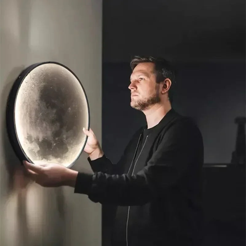 Slim LED Wall Light with Dimmable Function and Remote Control – Modern Iron Design 3