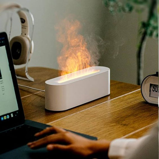 Cool Mist Humidifier and Aroma Diffuser with Soft Light – USB Powered Ultrasonic Air Humidifier for Bedroom and Office 1