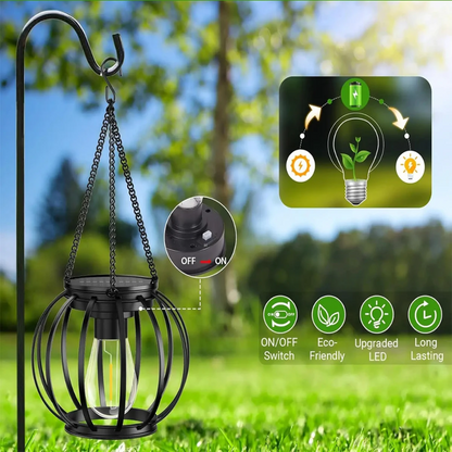 Solenya - Vintage Solar-Gartenlaterne