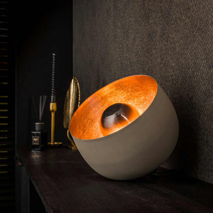 Elegant Wooden and Metal Table Lamp – Warm Light for Modern Interiors 13