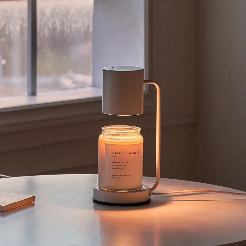 Candle Warmer Lamp with Soft Light and Elegant Design – 2-in-1 Decorative Table Lamp 14
