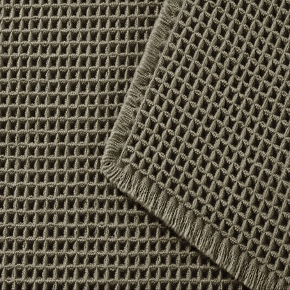 Ultra-Absorbent Waffle Cotton Bath Mat - Quick-Dry, Non-Slip, Soft and Durable 8