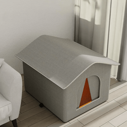 Waterproof Outdoor Cat House for Winter – Insulated and Spacious Shelter 9