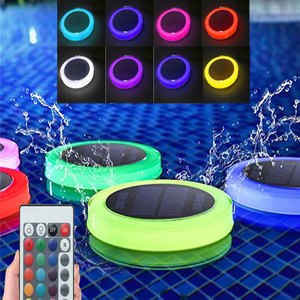 Solurex - RGB-Schwimmende Solar-Poolleuchte