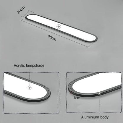 AeroLine - Moderne LED-Deckenleuchte mit Streifen