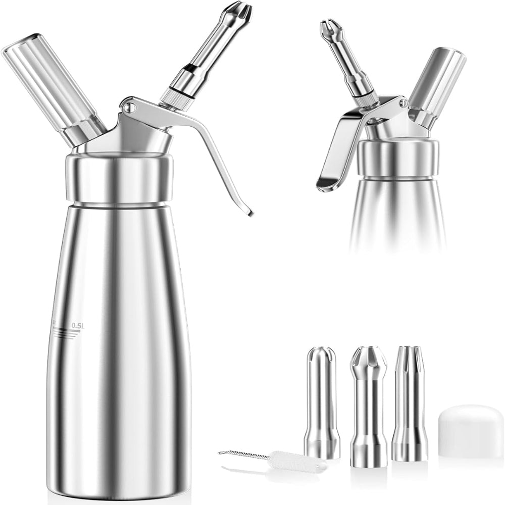 AluWhip 500 ml - Aluminium-Sahne-Spender