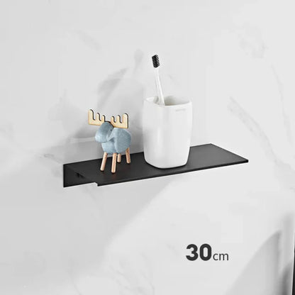 Alumetra - Wandregal aus gebürstetem Aluminium für Bad und Küche