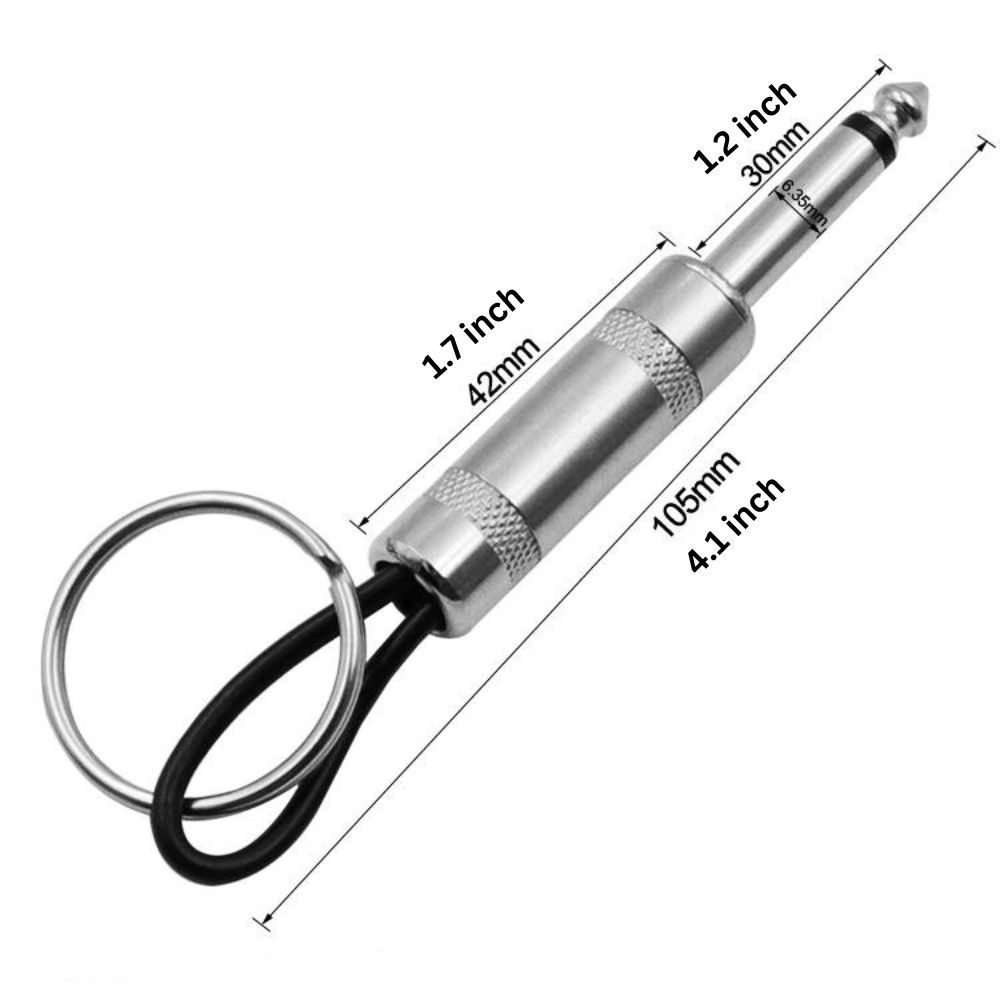 Guitar Amplifier Key Holder with Guitar Plug Keychains – Unique Wall Decor for Music Lovers 12