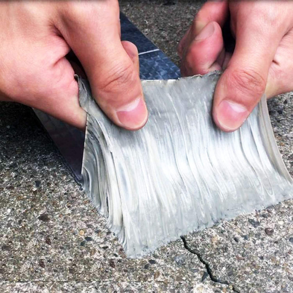 Waterproof Repair Tape for Emergency Sealing – Heavy-Duty Butyl Rubber with Aluminum Surface 2