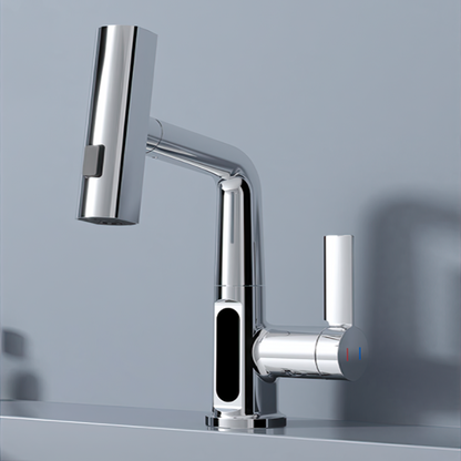 Digital Kitchen Faucet with LED Temperature Display – 360° Swivel Design for Easy Installation and Safe Use 2