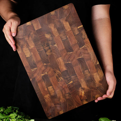 Reversible Acacia Wood Cutting Board – Durable, Antibacterial, and Water-Resistant Kitchen Essential 1