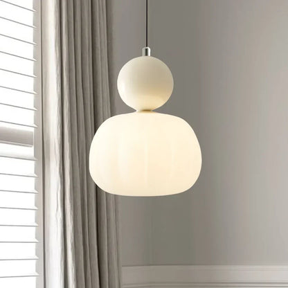 Art Deco Ceiling Light Fixture – Cream Finish, Vintage Design for Home Décor 6