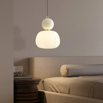 Art Deco Ceiling Light Fixture – Cream Finish, Vintage Design for Home Décor 8