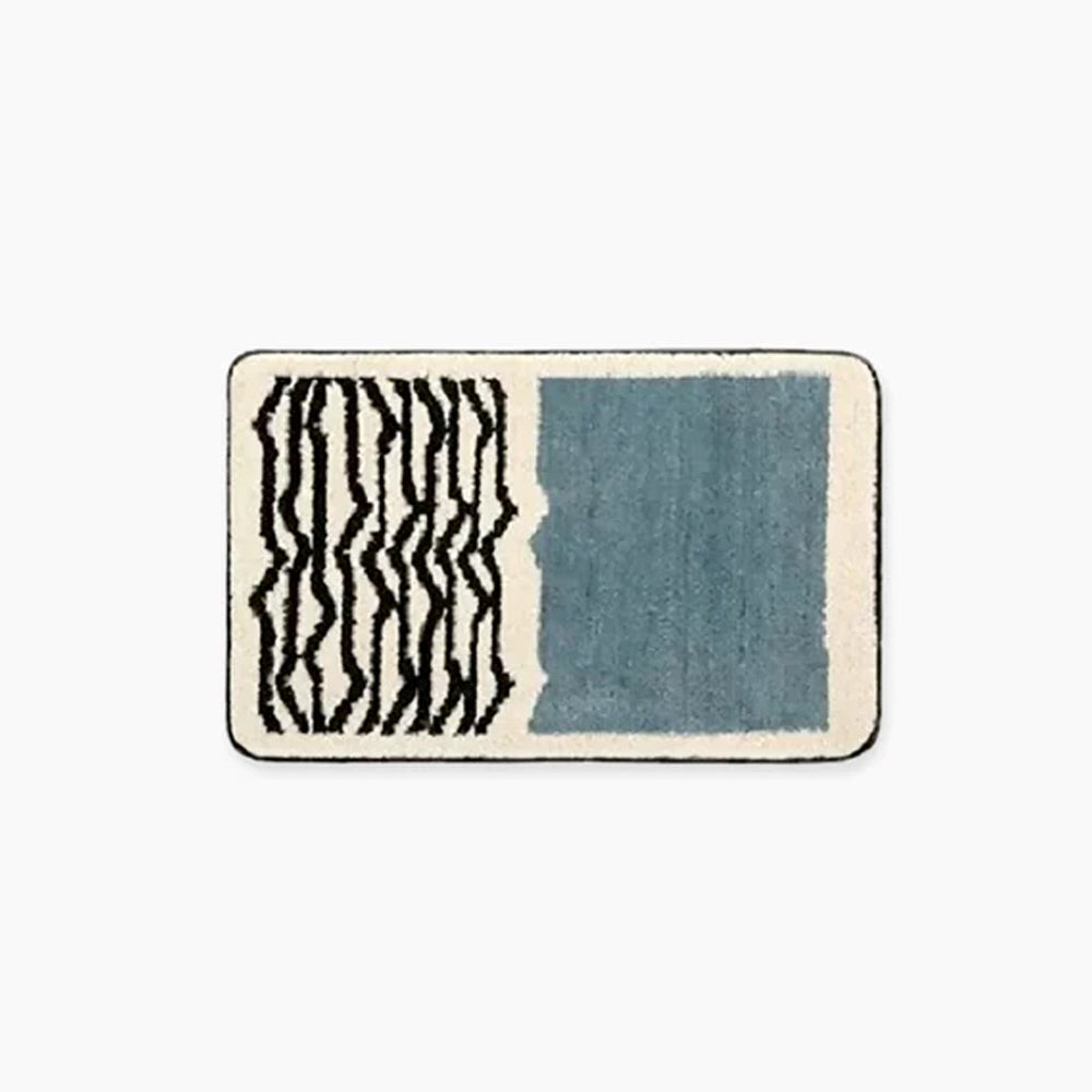 Abstract Luxury Bath Mat with Soft Microfiber Texture – Non-Slip Design for Bathroom Elegance 16
