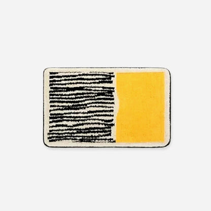 Abstract Luxury Bath Mat with Soft Microfiber Texture – Non-Slip Design for Bathroom Elegance 17