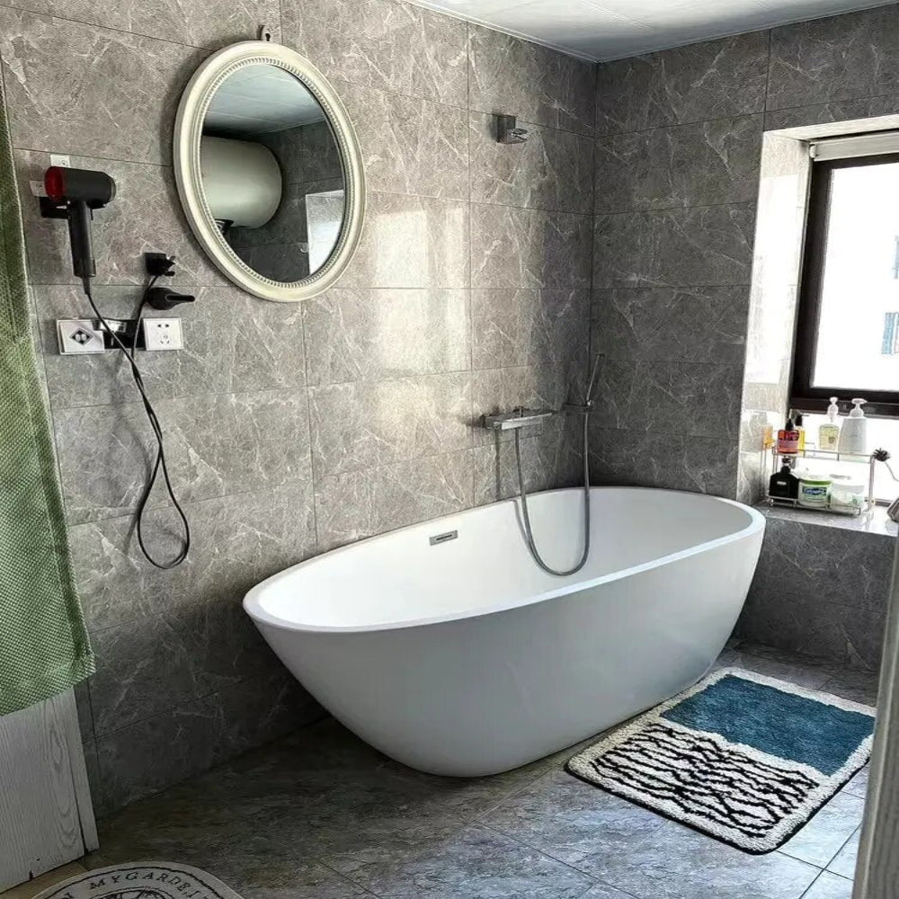 Abstract Luxury Bath Mat with Soft Microfiber Texture – Non-Slip Design for Bathroom Elegance 8